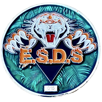 ESDS Defensive Tactics Group Challenge Coin