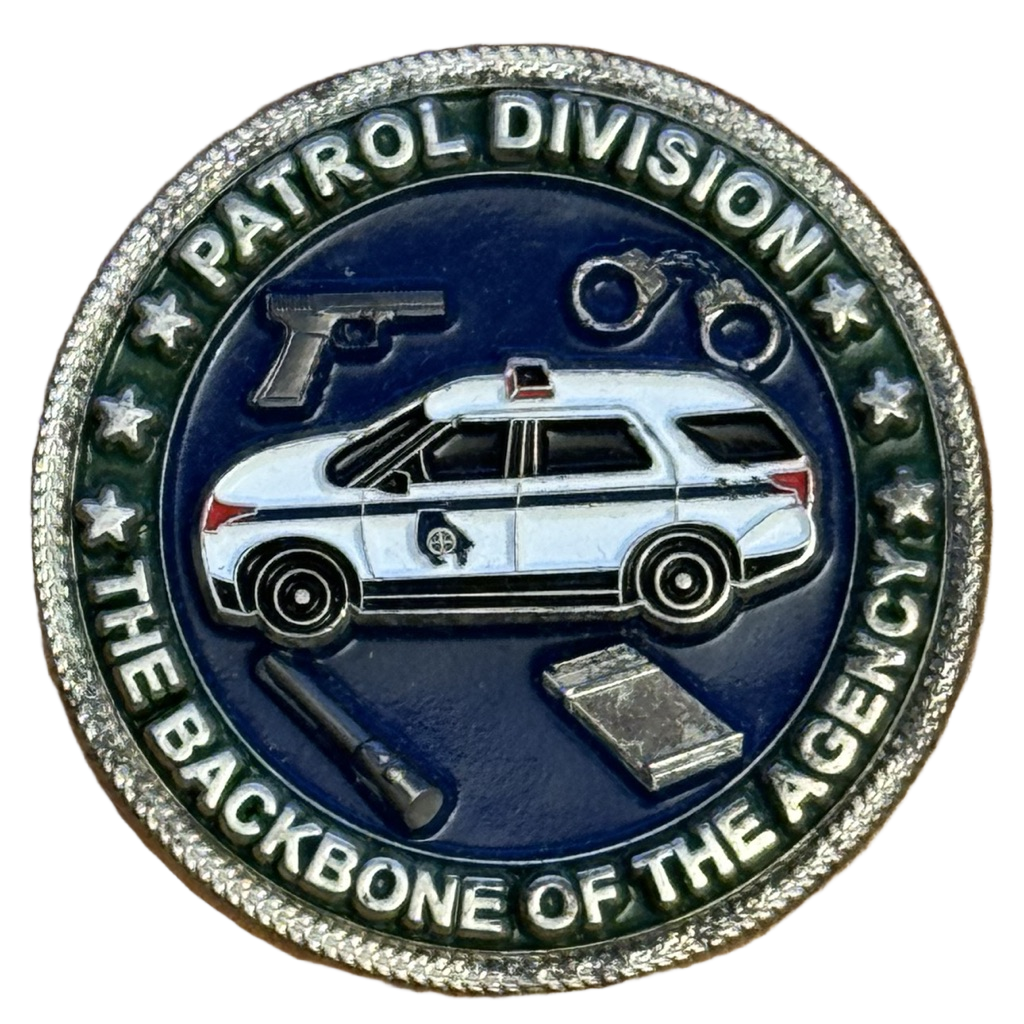 Baltimore County Police - Patrol Division - Maryland — back