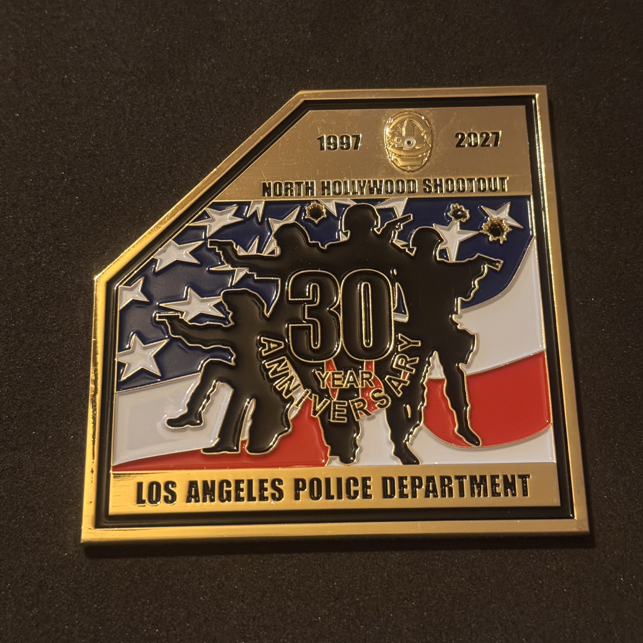 LAPD North Hollywood Shootout 30th Anniversary — back