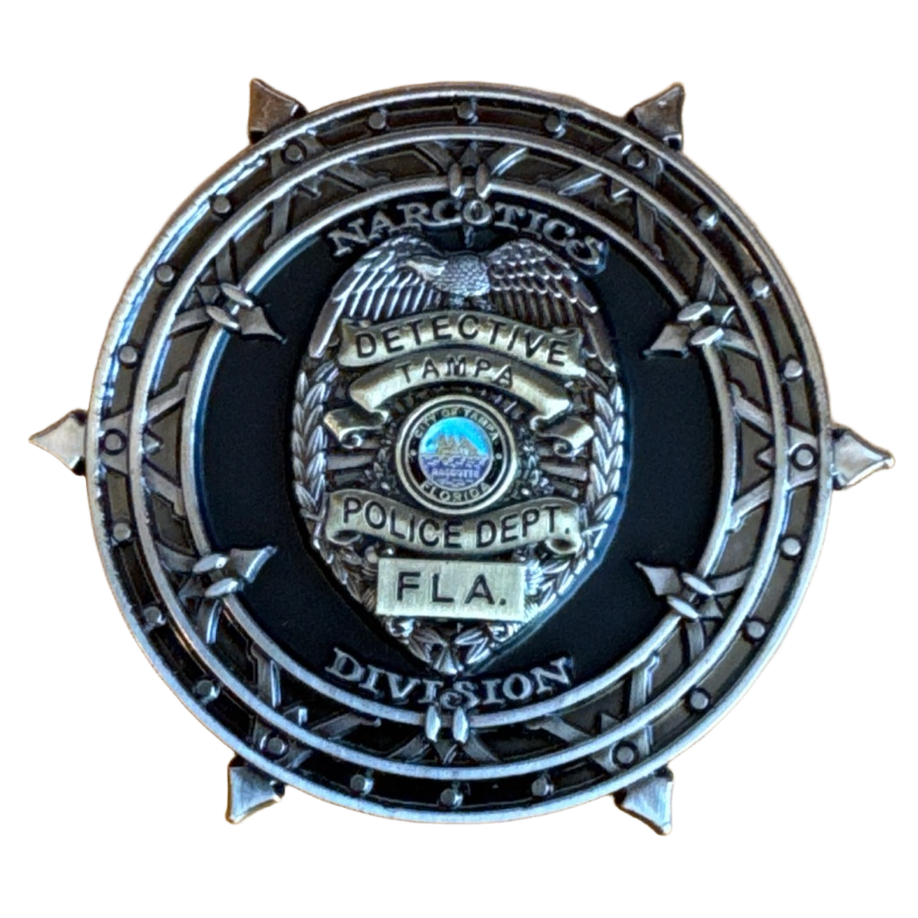 Tampa Police - Narcotics Division HIDTA (Florida) — back