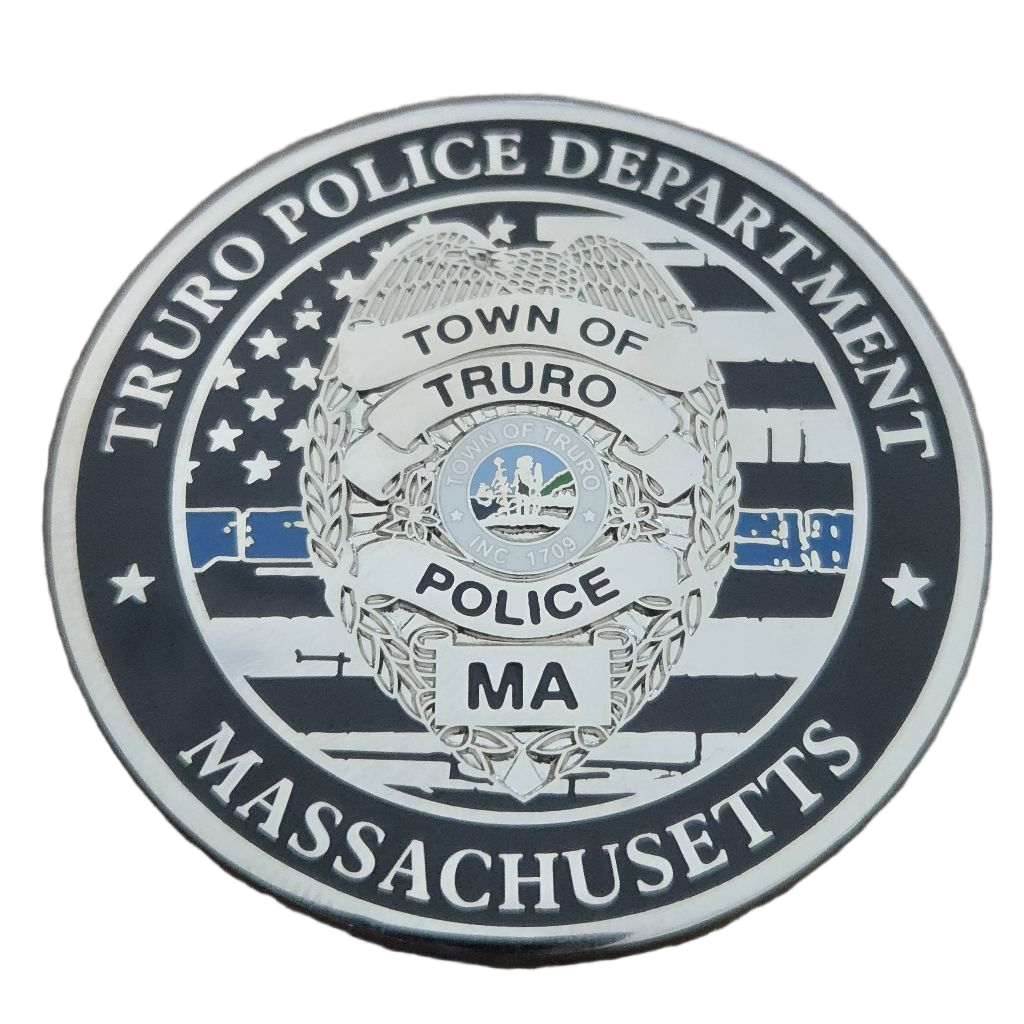 Truro Police Department Coin — front