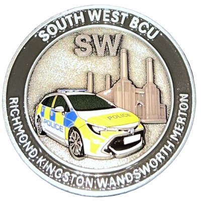 Metropolitan Police South West BCU Challenge Coin