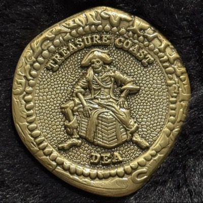DEA Port St. Lucie Resident Office Doubloon (Gold Variant)
