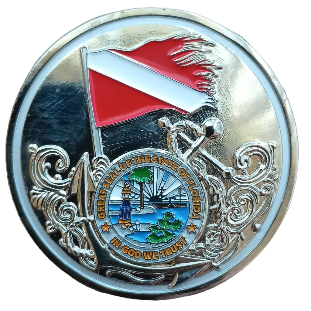 Orange County Sheriff's Office Challenge Coin — back