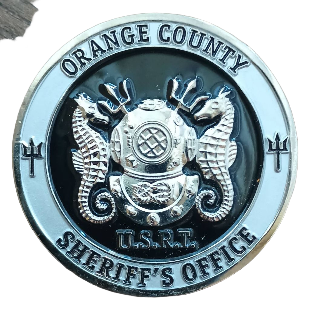 Orange County Sheriff's Office Challenge Coin — front