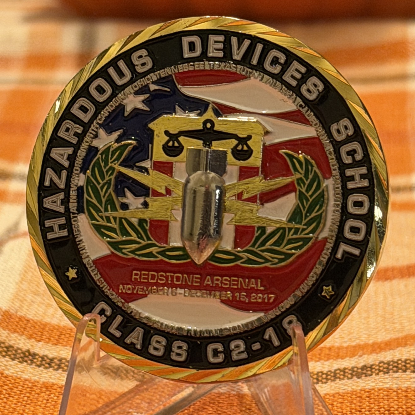 FBI HDS Class C2-18 — back