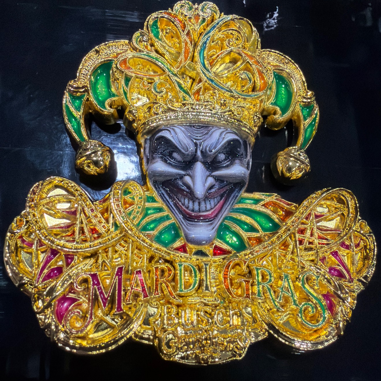 Bush Gardens - Williamsburg - Mardi Gras- Gold — front