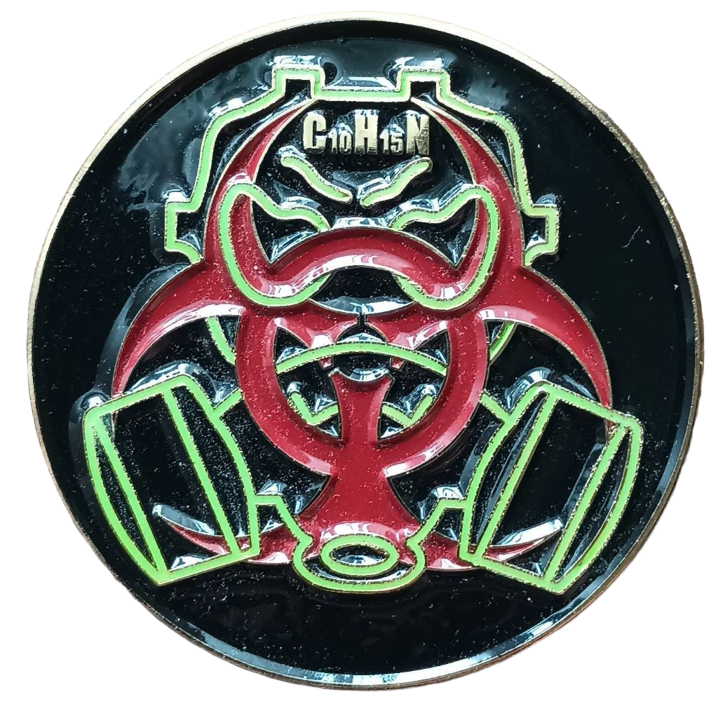 Orange County Sheriff's Office Clandestine Laboratory Response Team Challenge Coin — front
