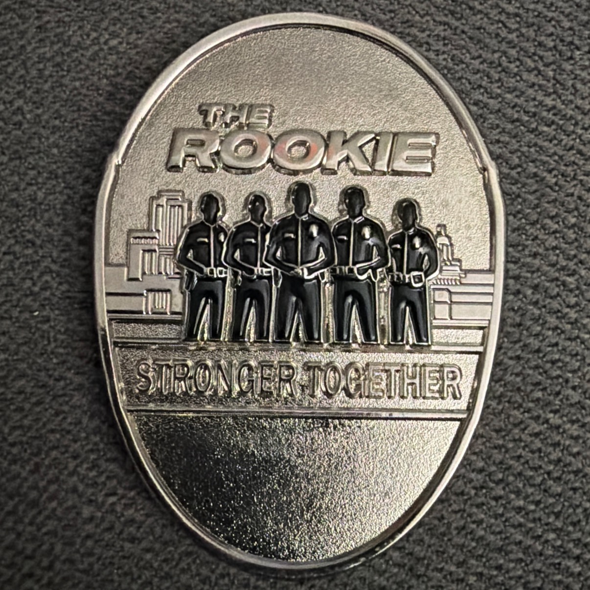 The Rookie Badge — back