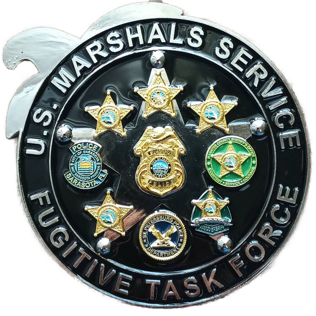 U.S. Marshals Service Tamp Bay Fugitive Task Force — back
