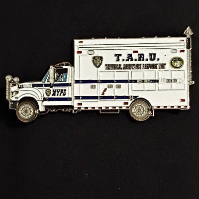 NYPD TARU Truck challenge coin