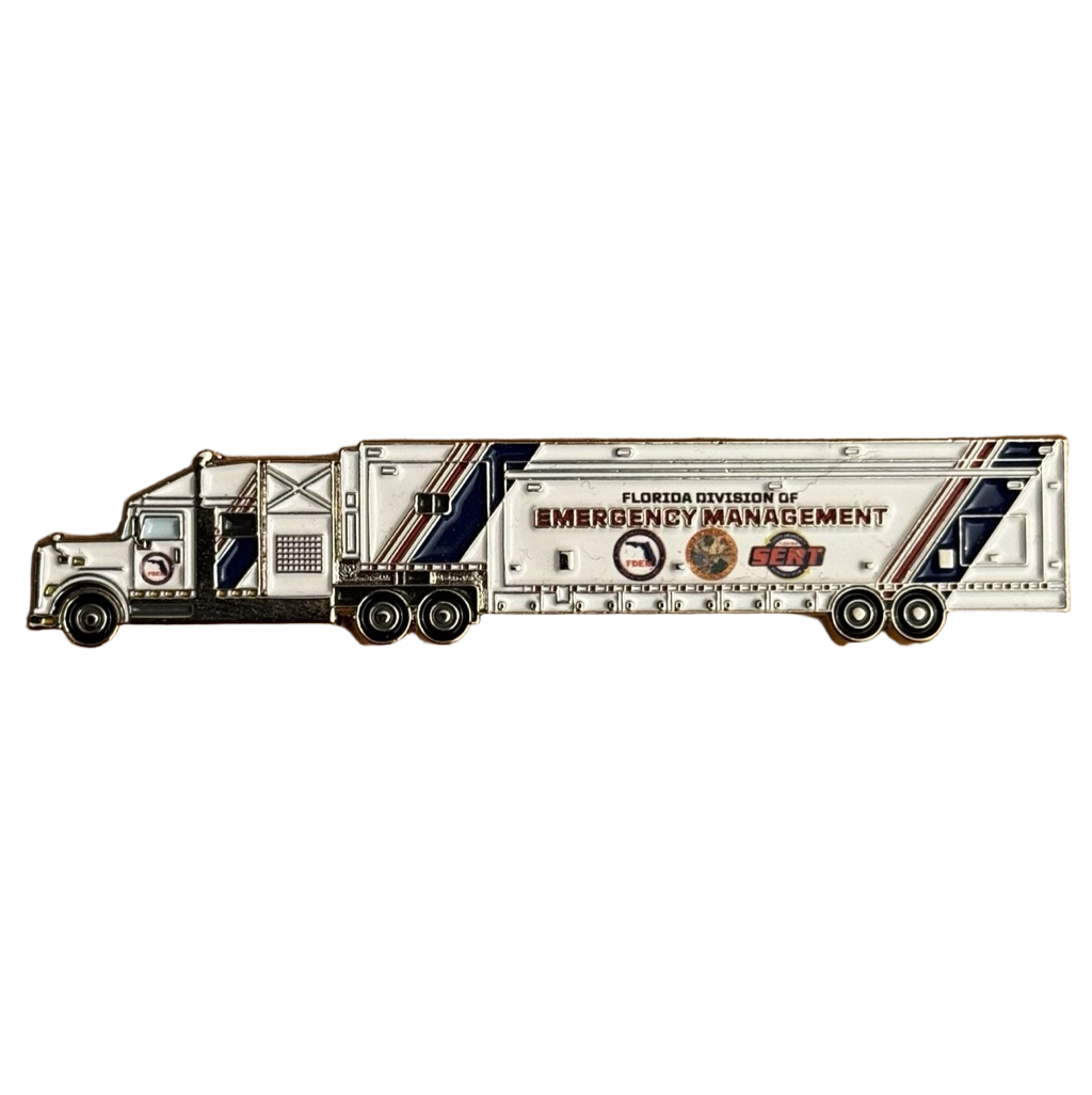 Florida Division of Emergency Management Semi-Trailer Truck — front