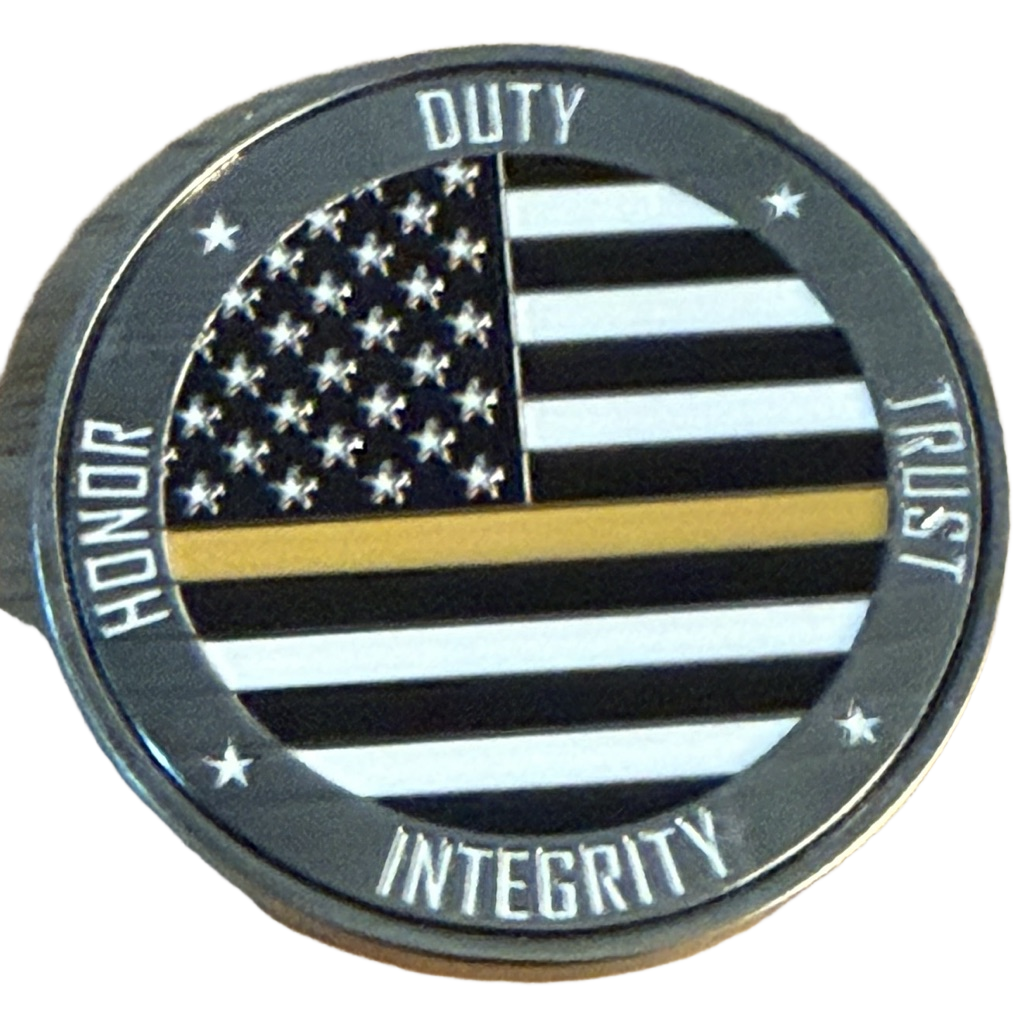Gloucester County, NJ Emergency Response Center Challenge Coin — back