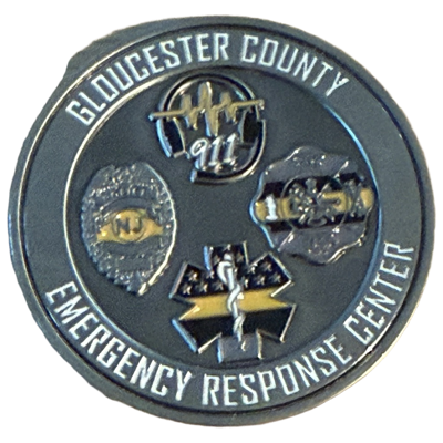 Gloucester County, NJ Emergency Response Center Challenge Coin