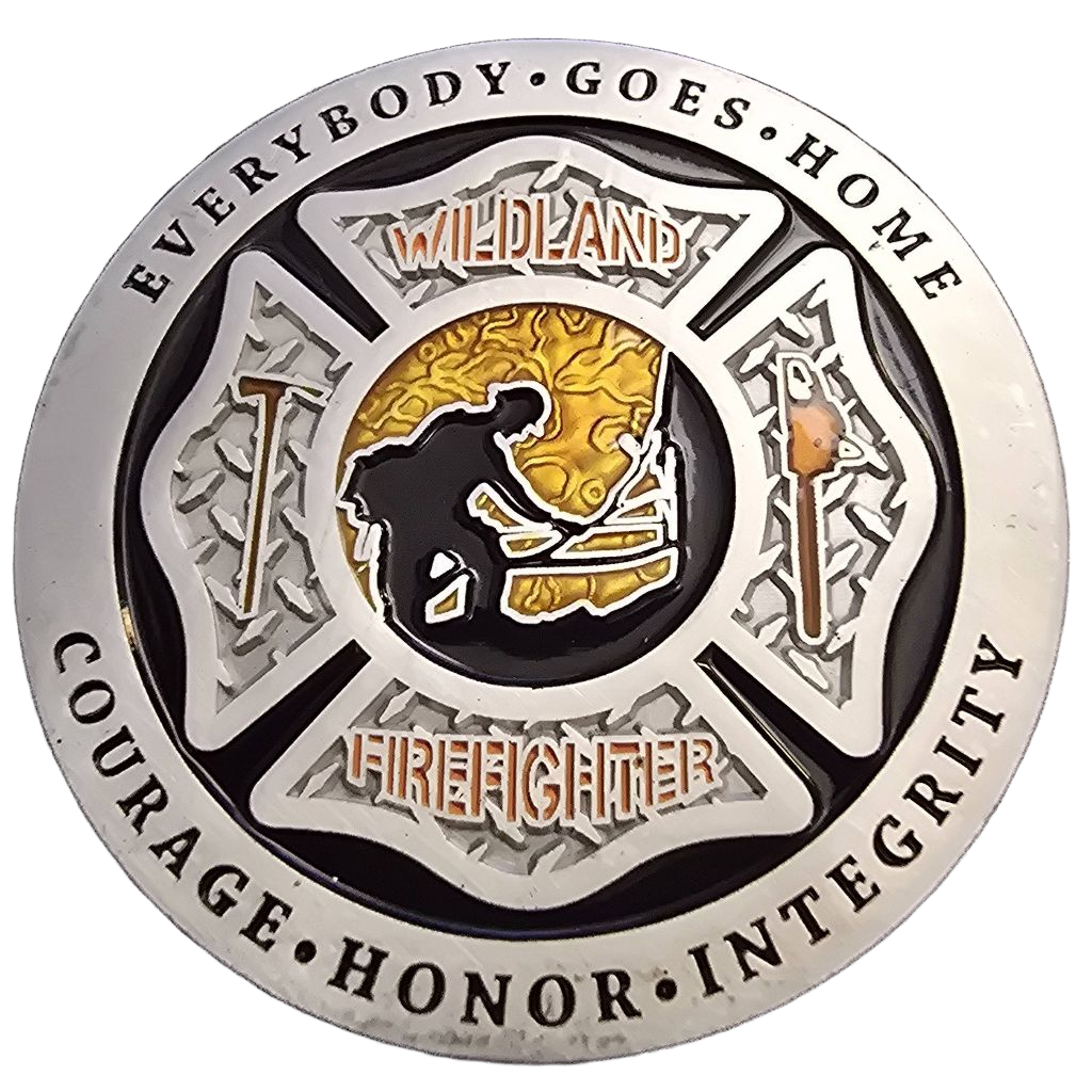 Livermore Fire Department Challenge Coin — front