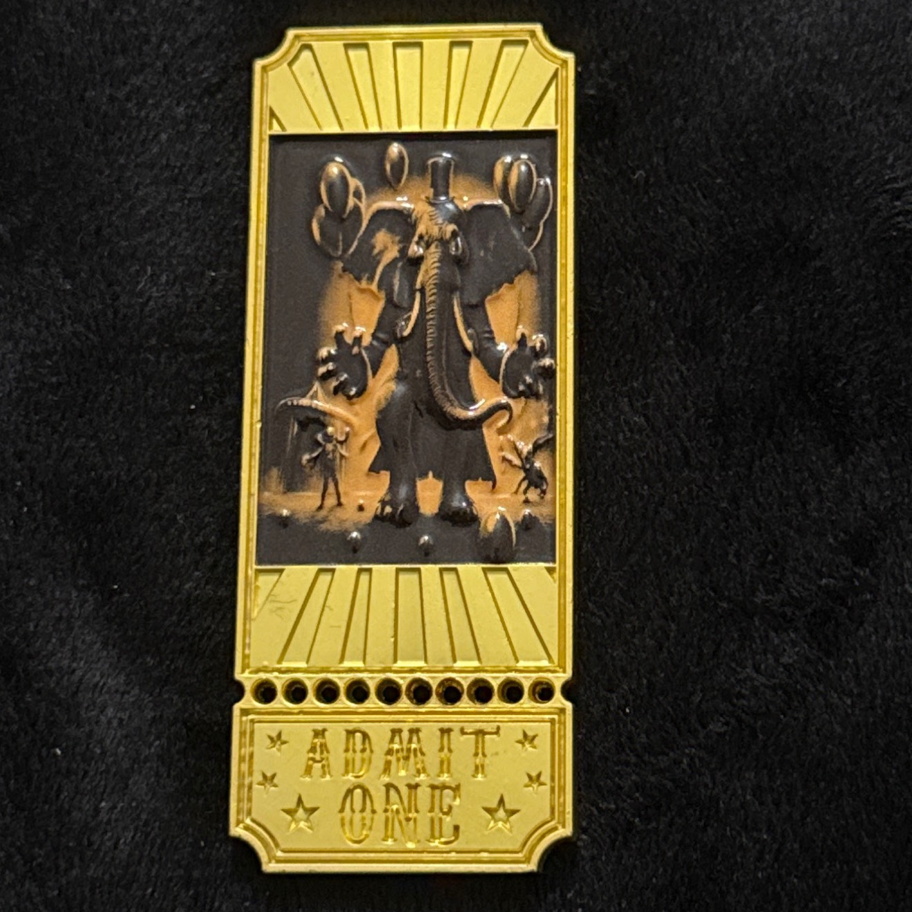 Palm Bay Police Circus Ticket — back