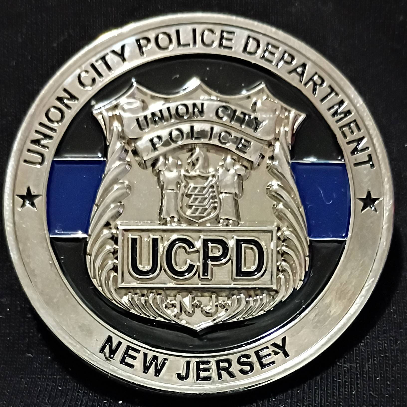 Union City Police Department Challenge Coin — front