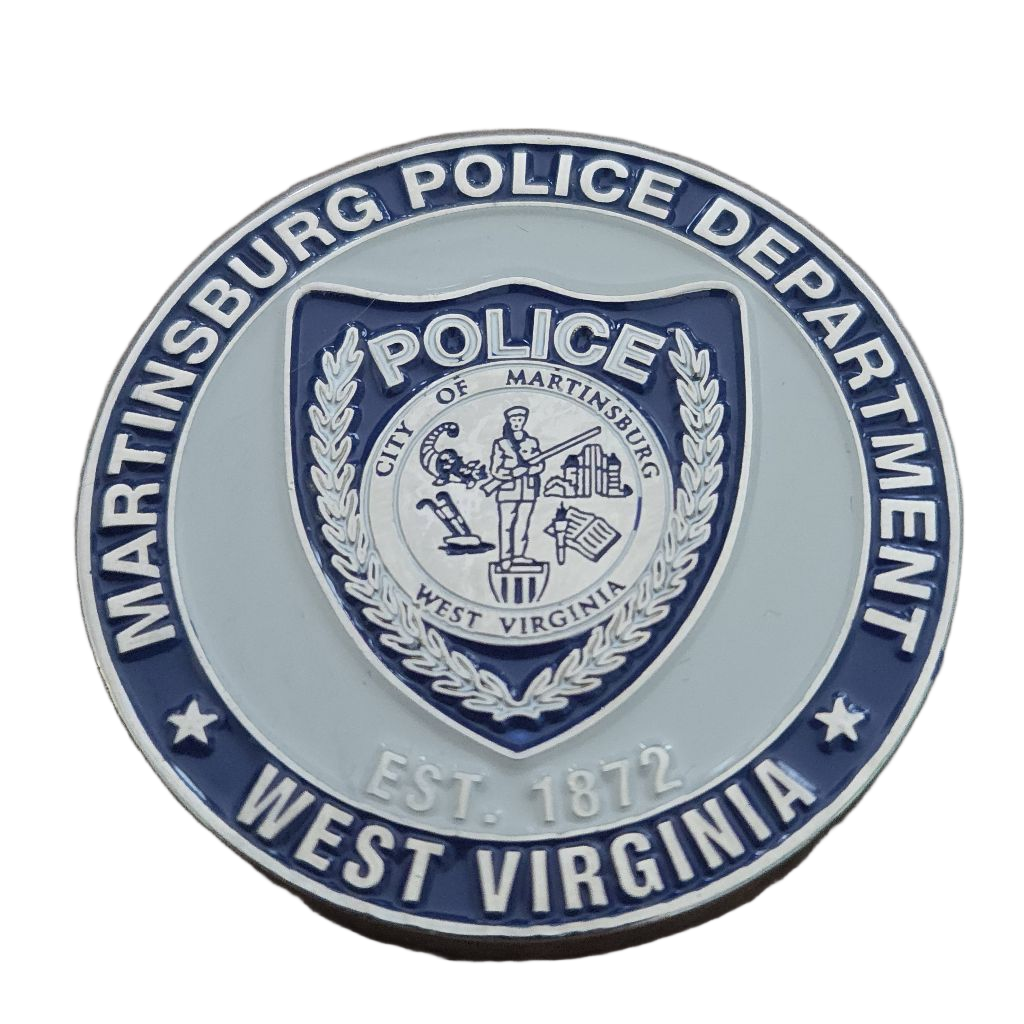 Martinsburg Police Department Coin — front