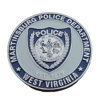 Martinsburg Police Department Coin