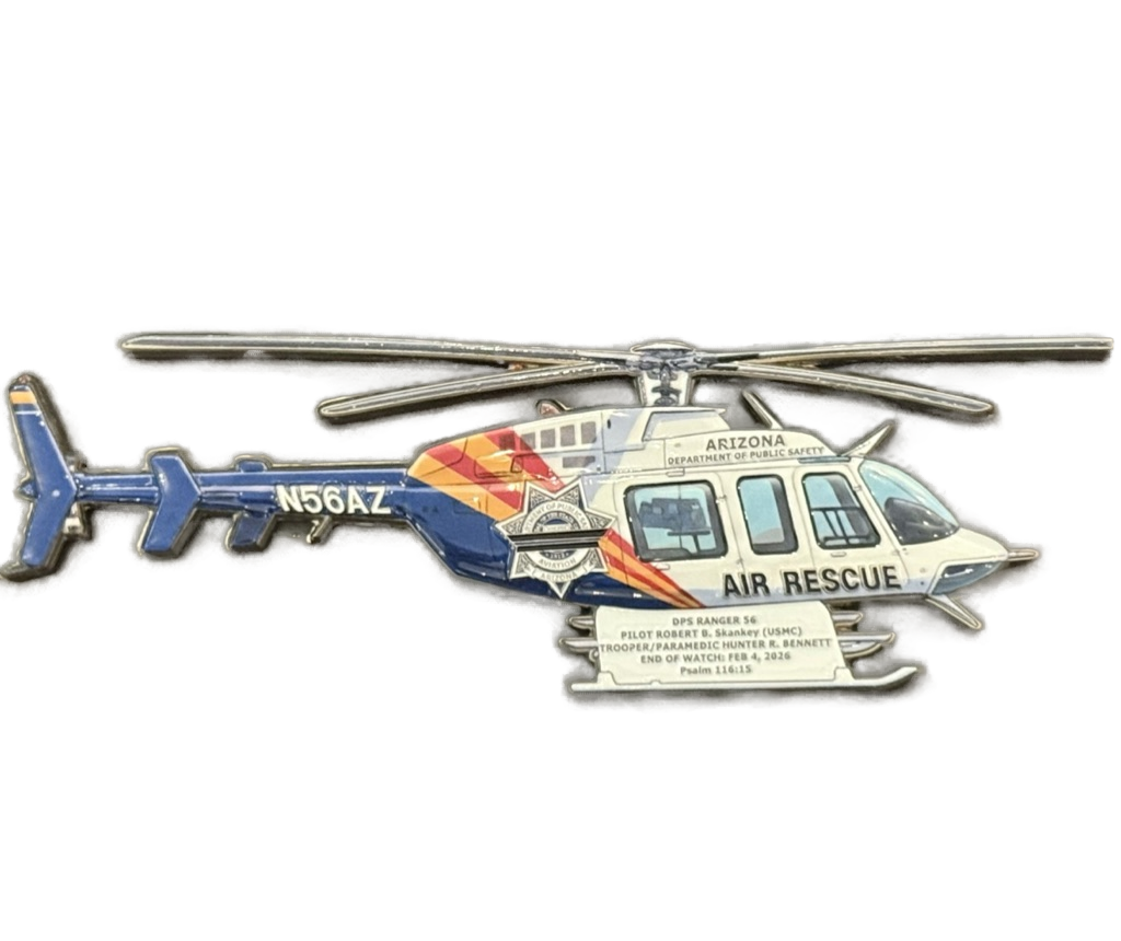 AZ DPS Aviation Ranger 54 Memorial Coin — front