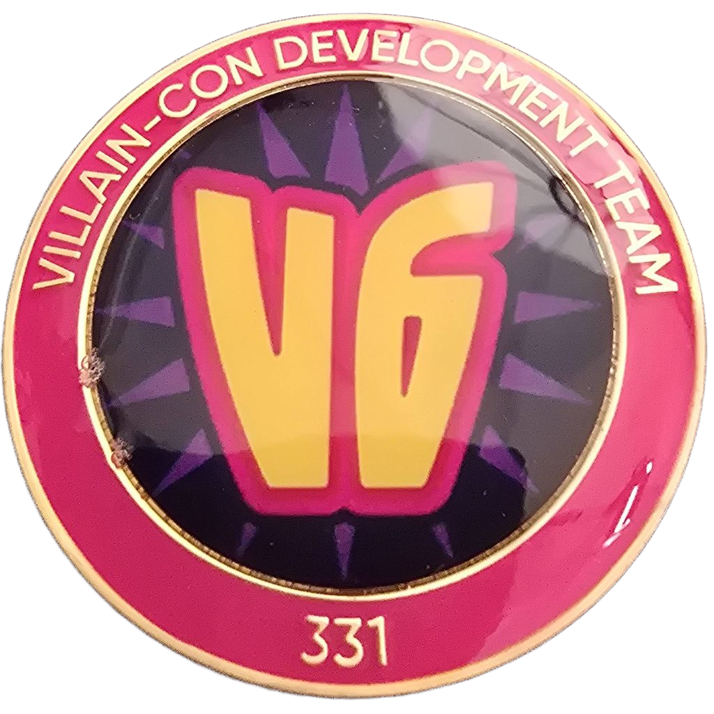 V6 Villain-Con Development Team 331 — front