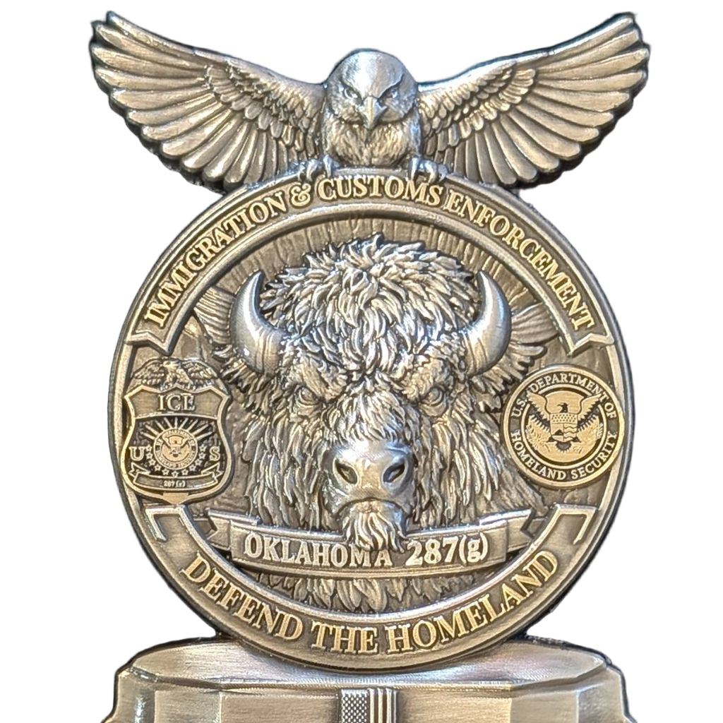 Oklahoma Highway Patrol and ICE — back