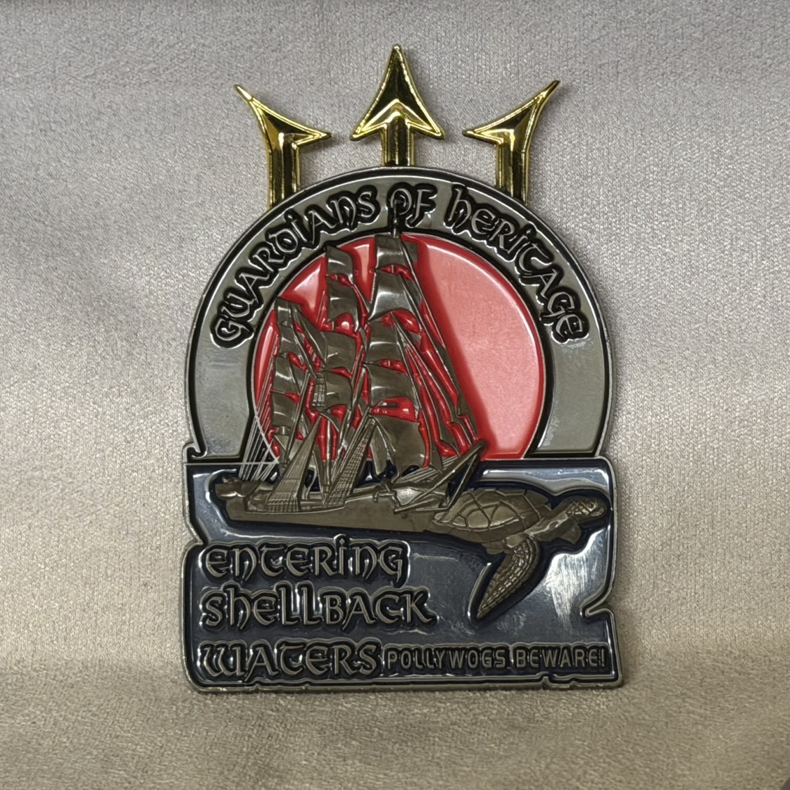 U.S.N. — back