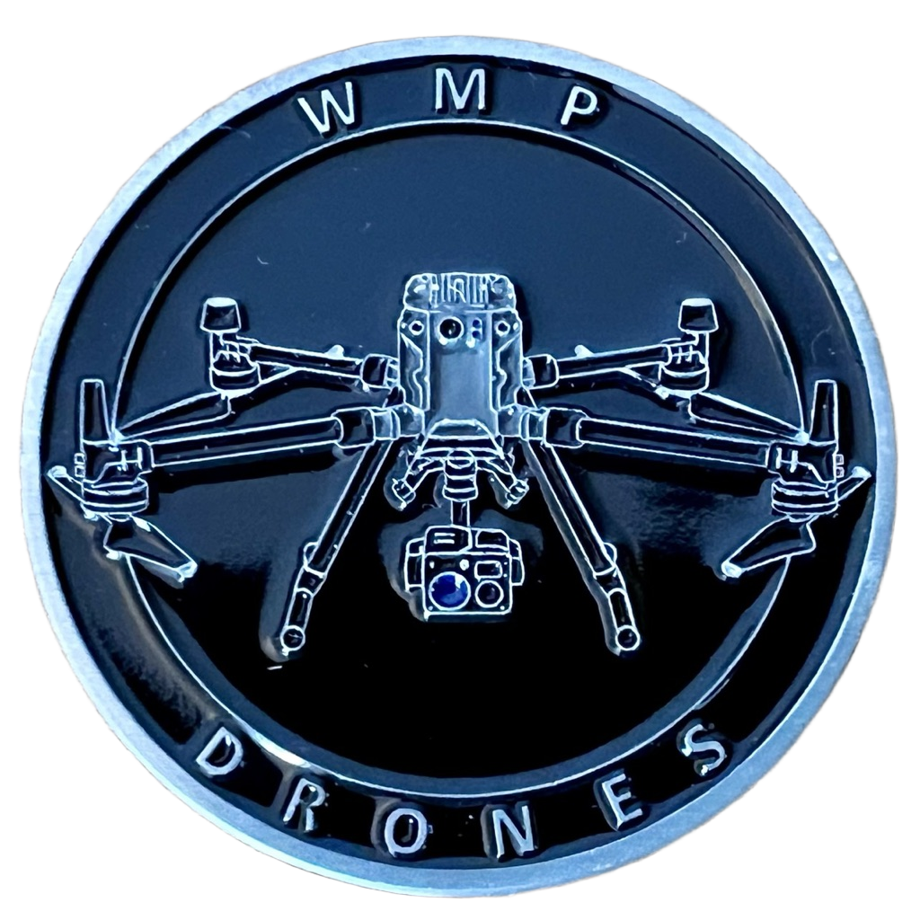 West Midlands Police Drones Challenge Coin — front