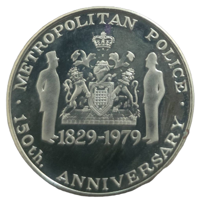 Metropolitan Police 150th Anniversary Commemorative Coin