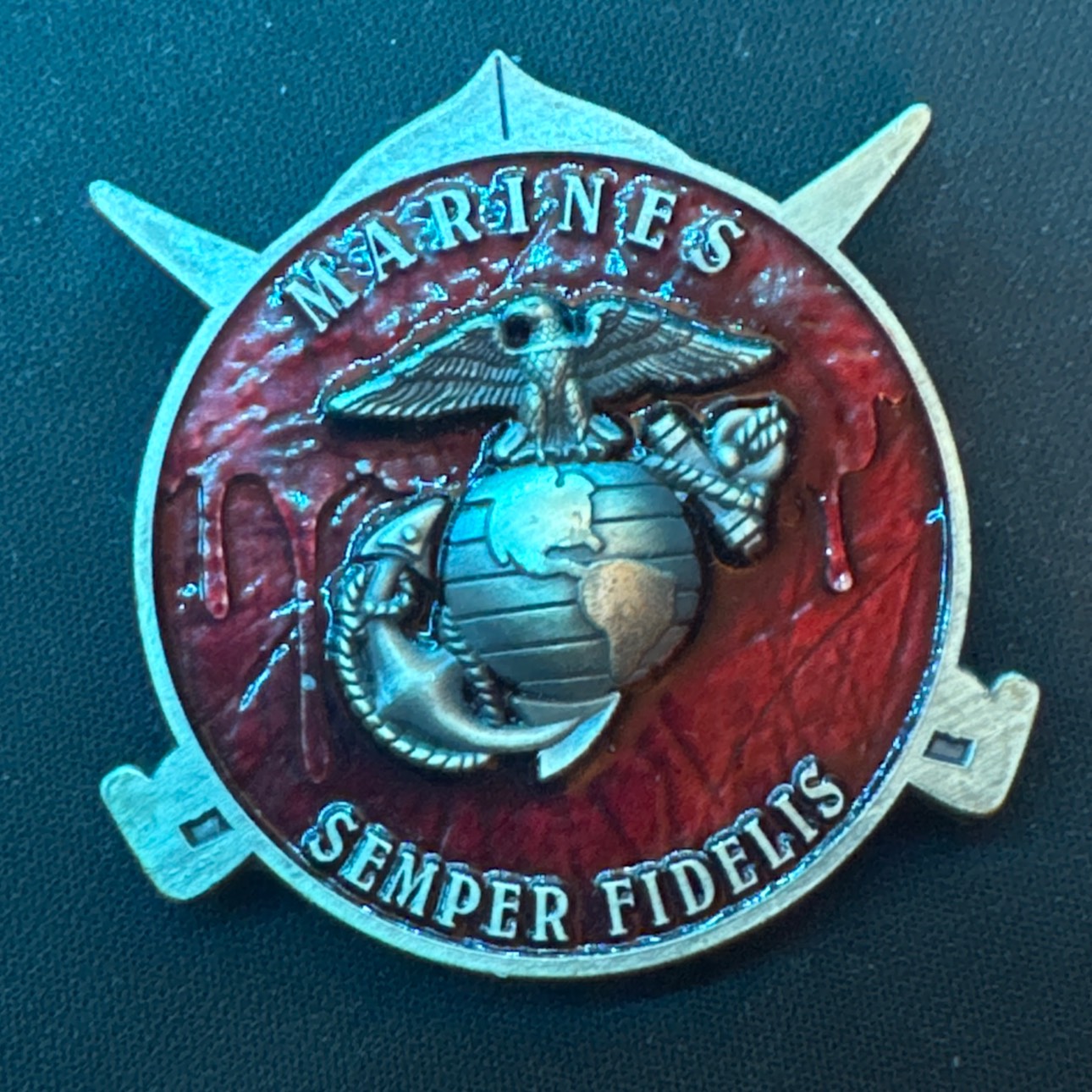 USMC Blood Brothers — back