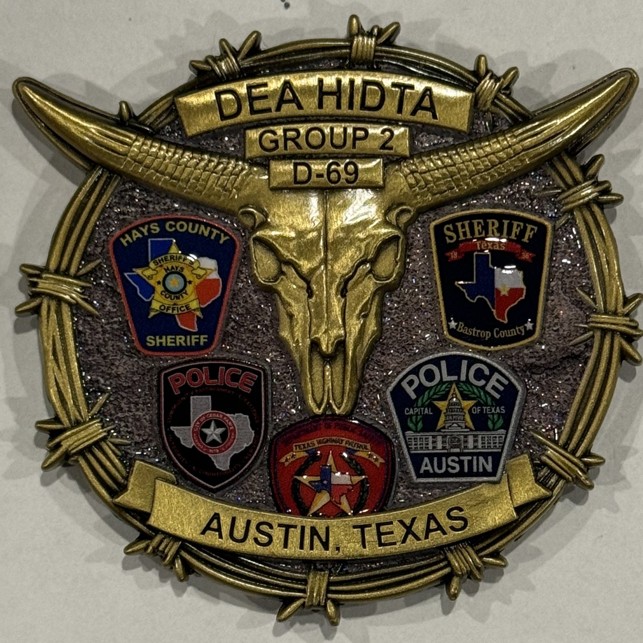 US Drug Enforcement Administration HIDTA Group 2 - Austin, Texas — front