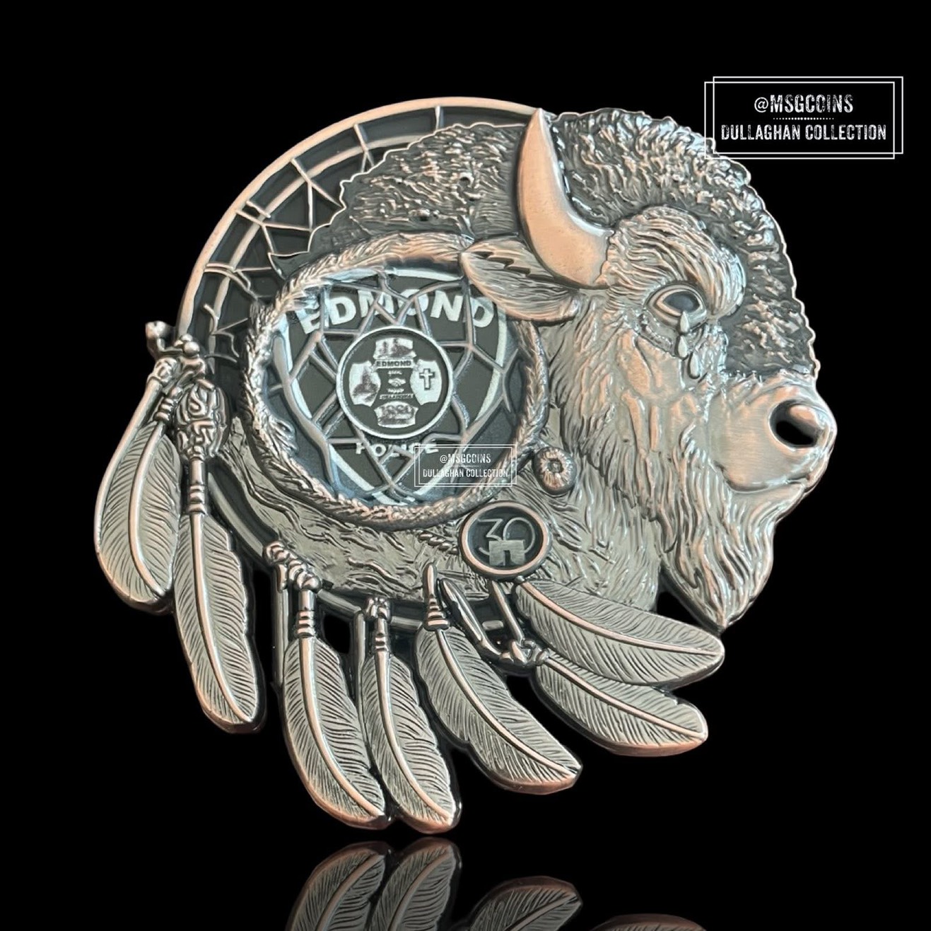 Edmond Police 30th Anniversary Oklahoma City Bombing Mack — back