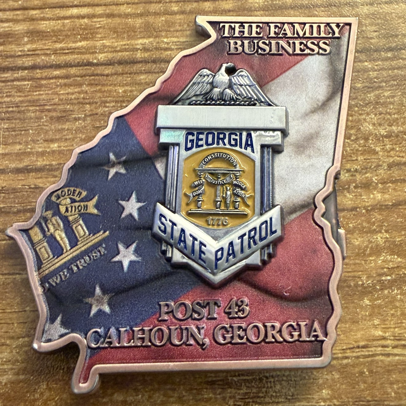 Georgia State Patrol — back