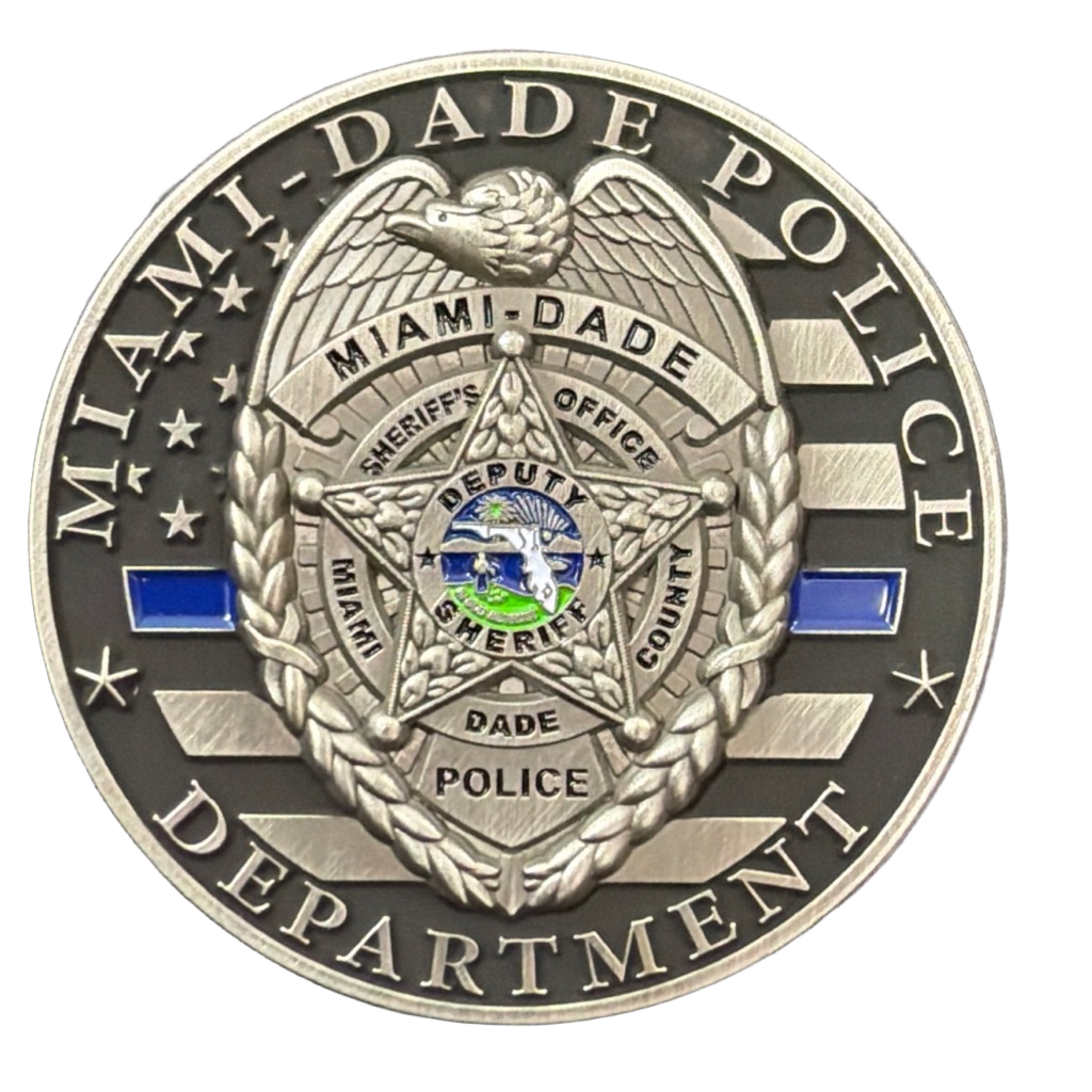 Miami Dade Police Department 1836-2024 — back
