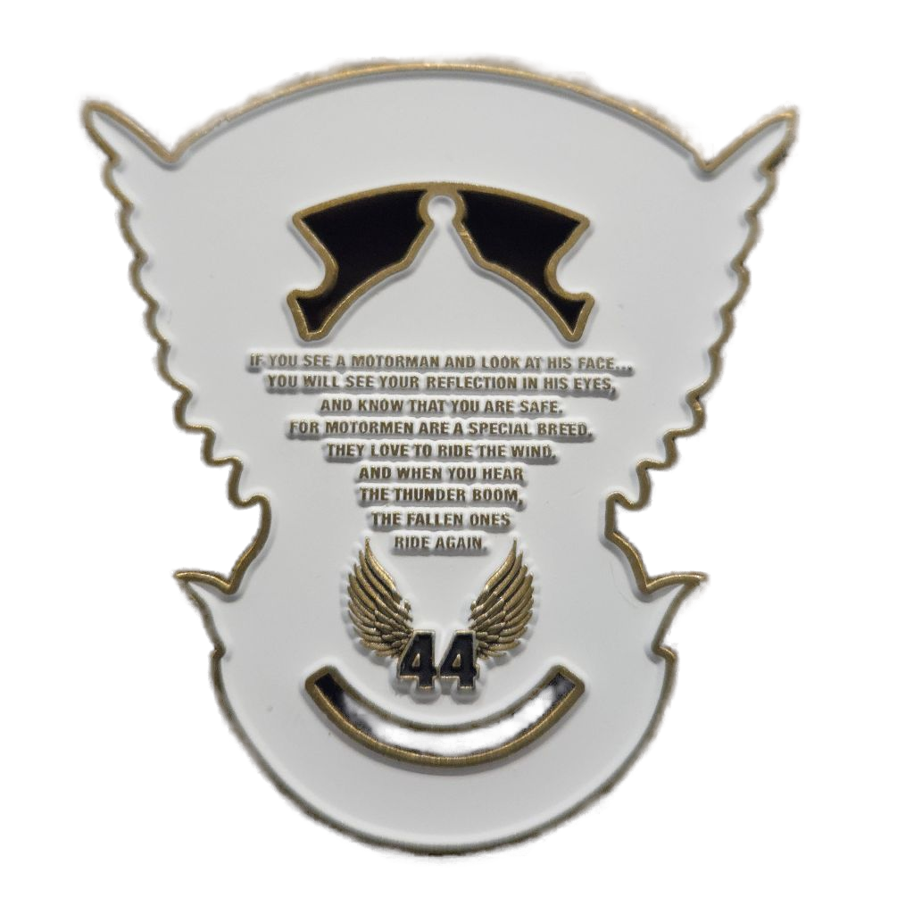 Broward County Sheriff's Office Motor Unit Coin — back
