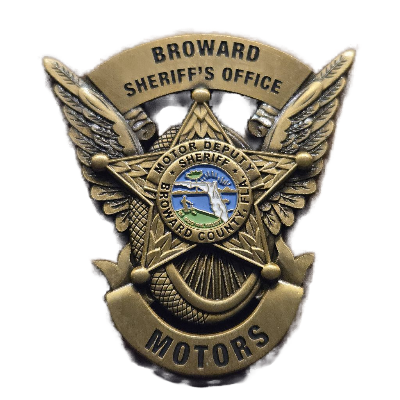 Broward County Sheriff's Office Motor Unit Coin