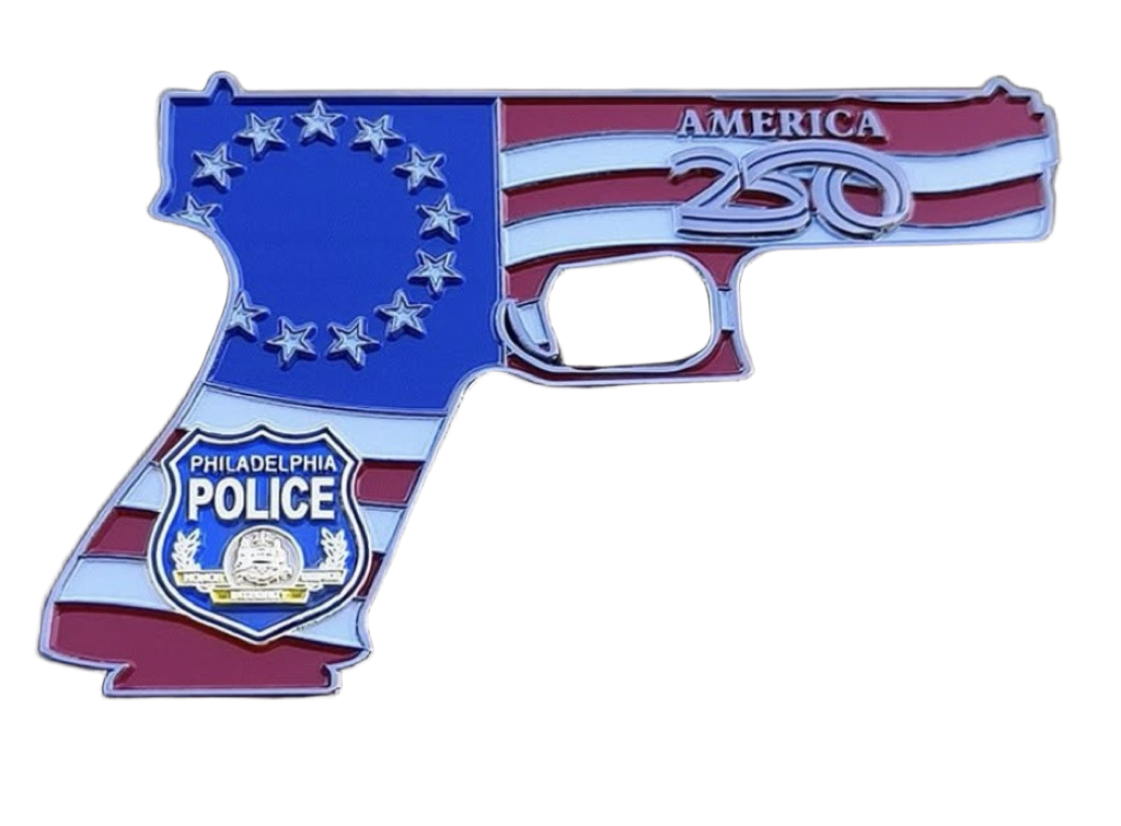 Philadelphia Police Department Shooting Investigating Group America 250 — back