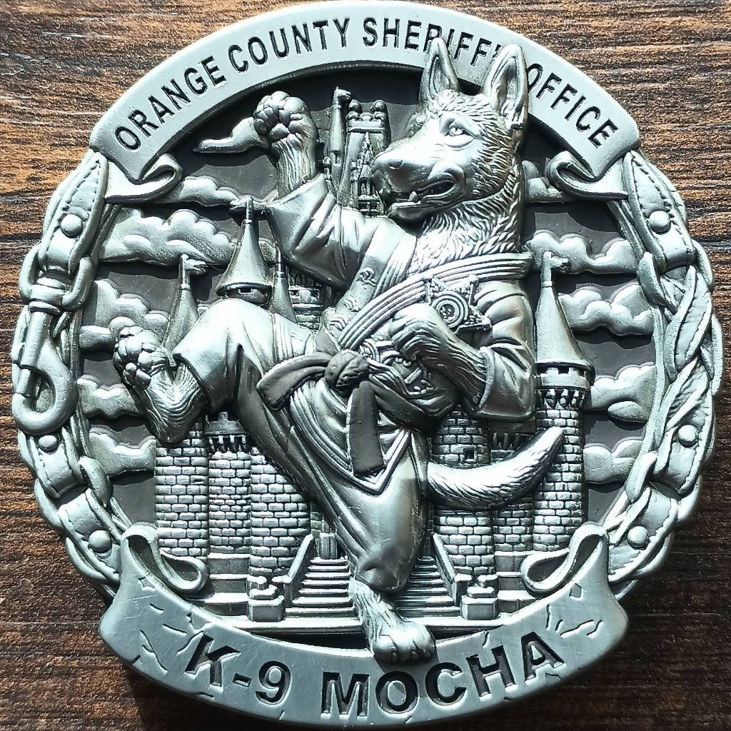 OCSO TAC Unit K-9 Mocha — back