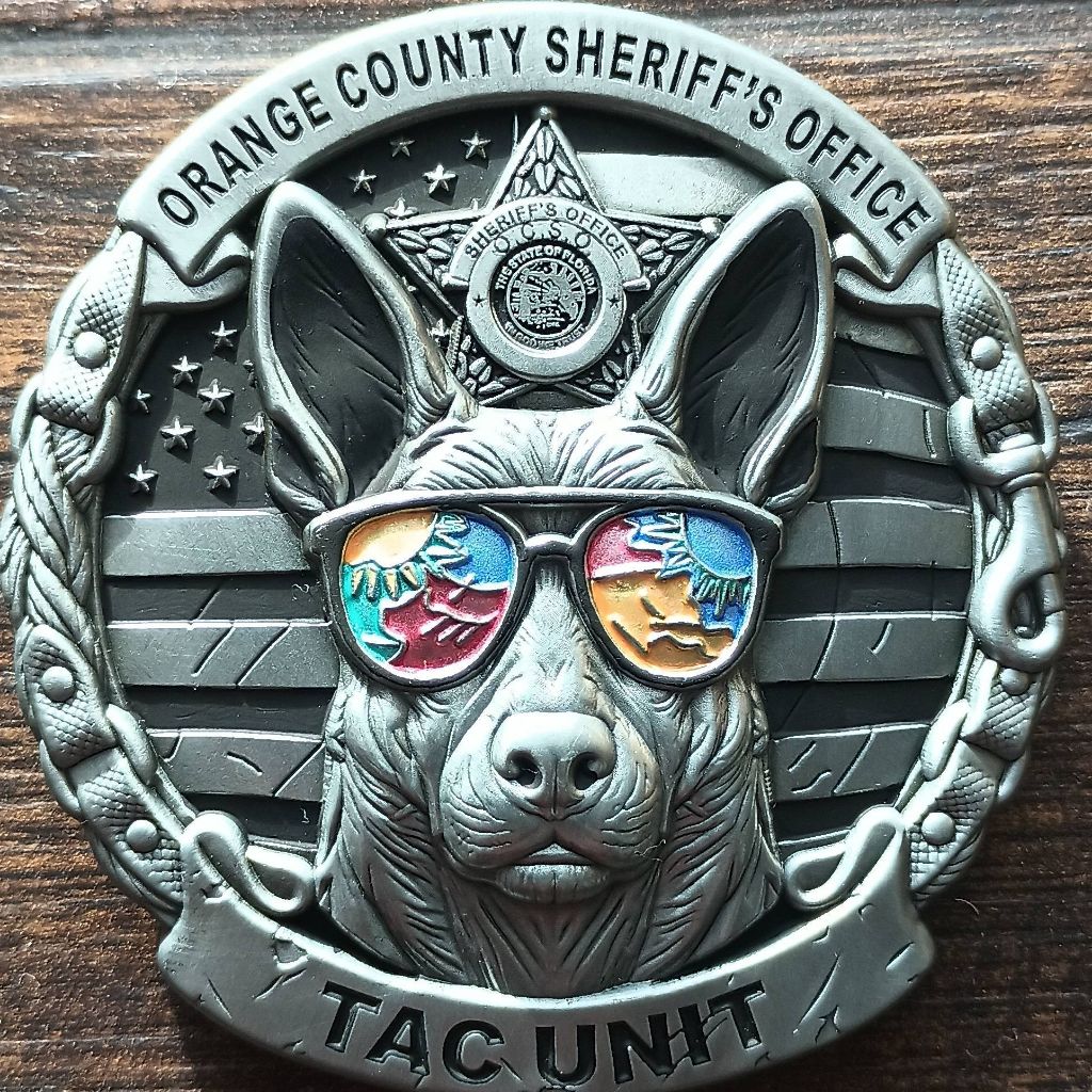 OCSO TAC Unit K-9 Mocha — front