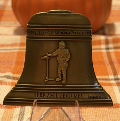 Bomb Tech Memorial Foundation Bell