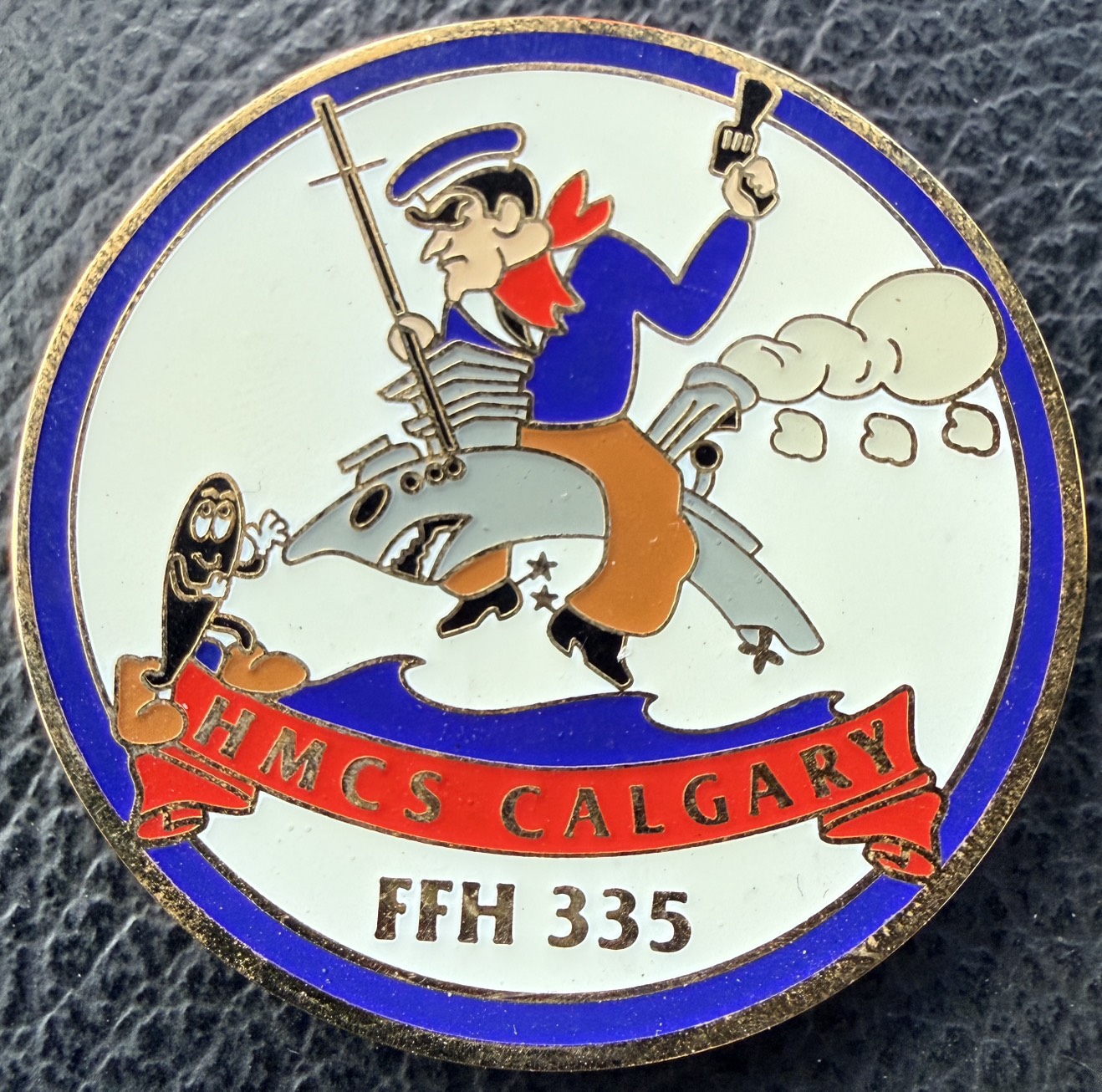 HMCS Calgary - FFH 335 — back