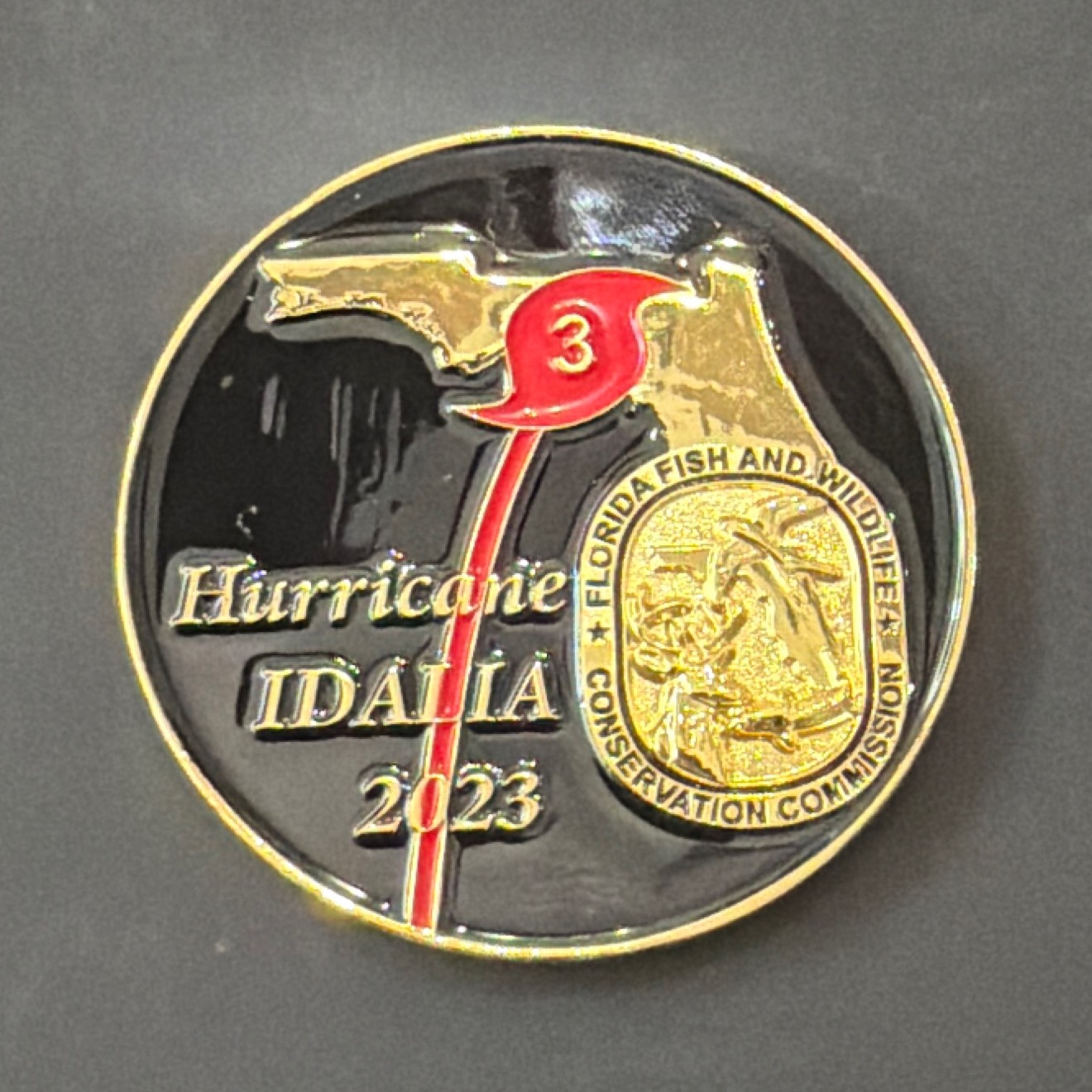 Hurricane Idalia — front