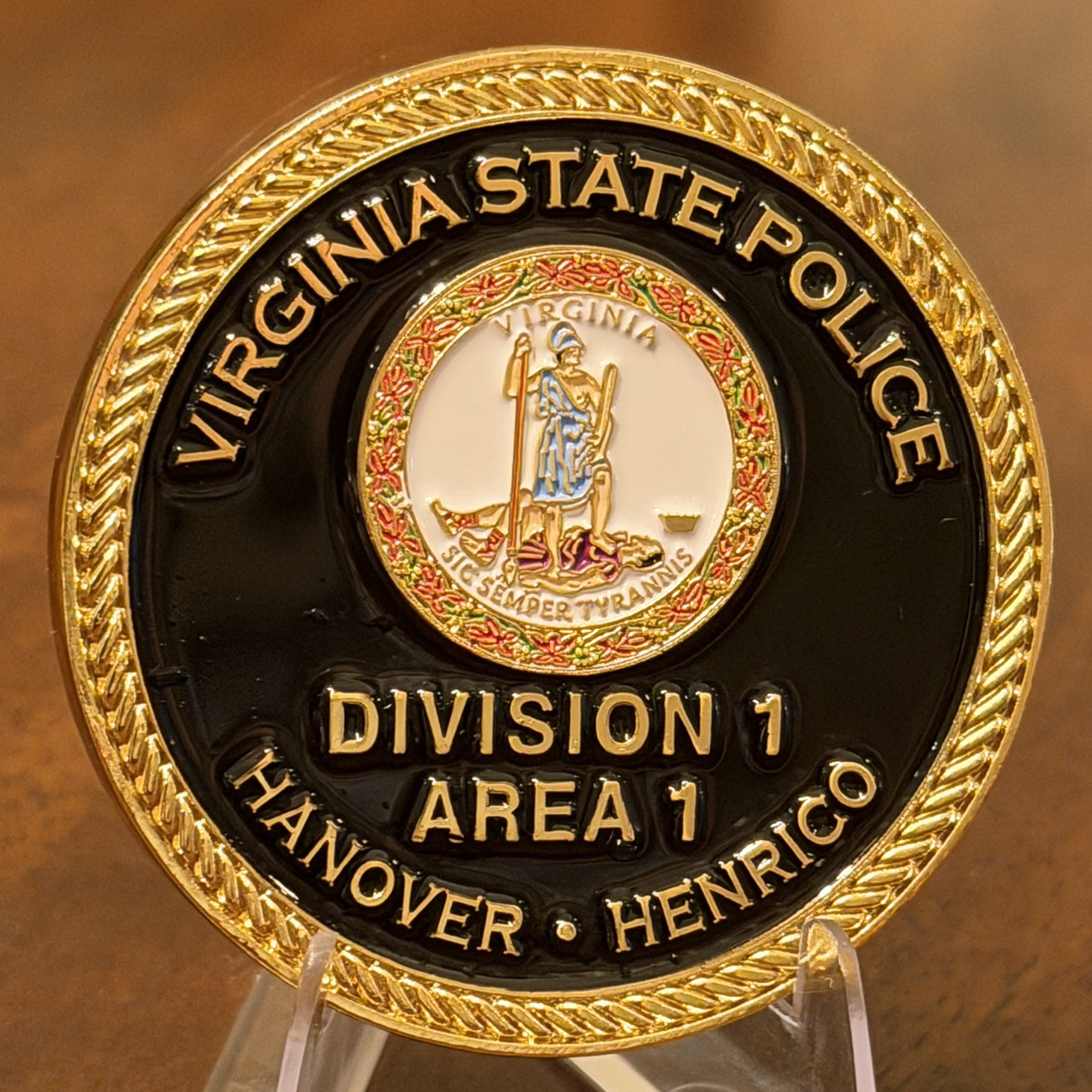 Virginia State Police Division 1 Area 1 — back
