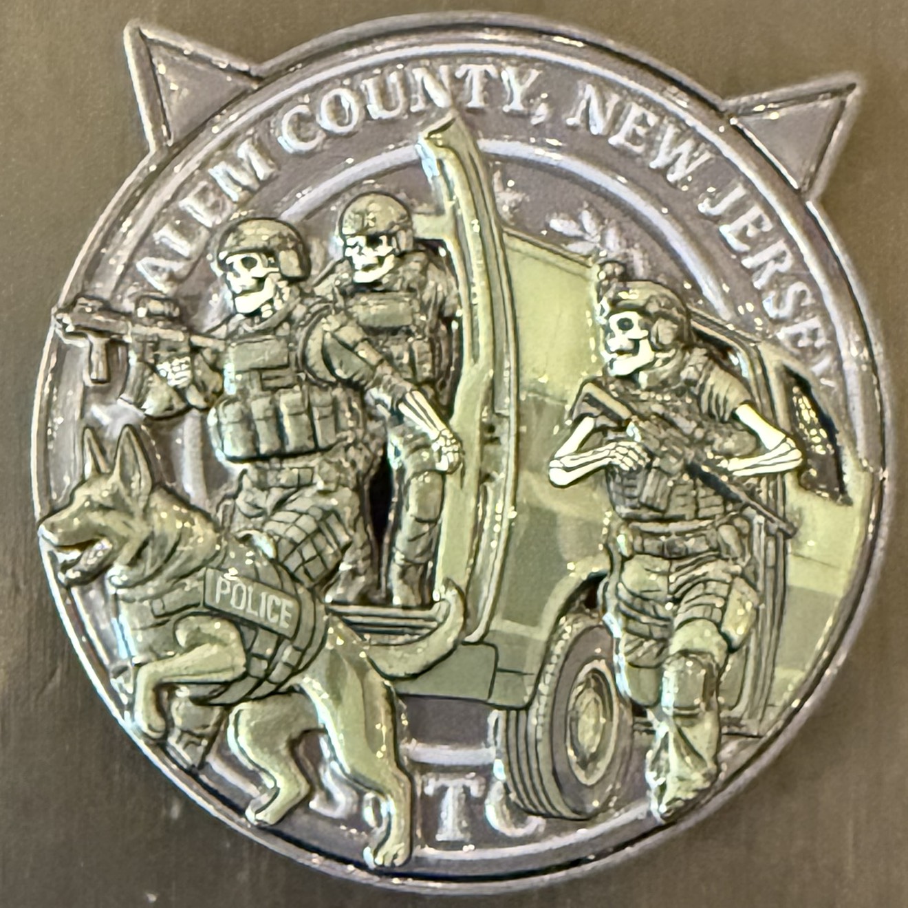 Salem County, NJ Sheriff’s Office Tactical Operations — back