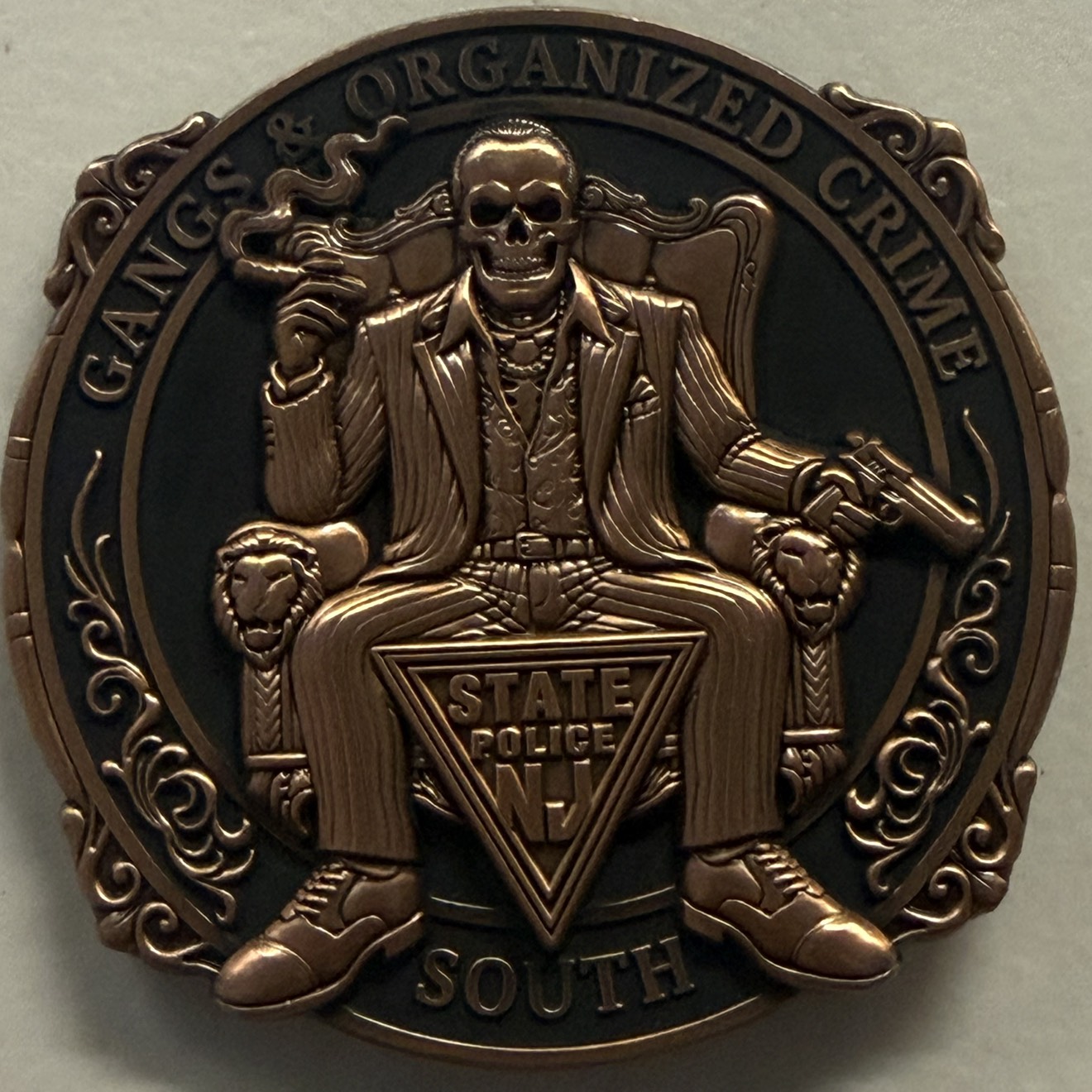 New Jersey State Police Gangs and Organized Crime South — front