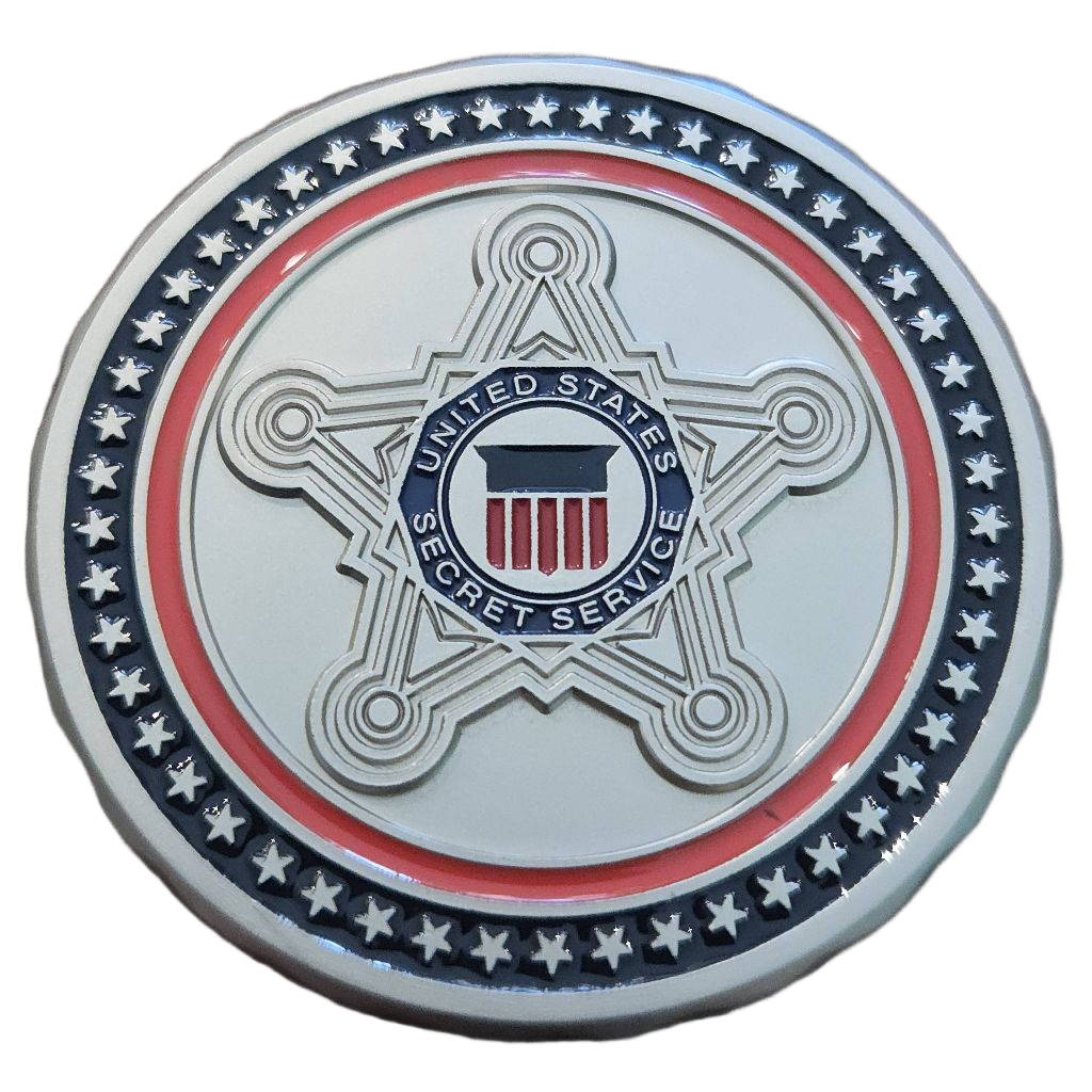 US Secret Service Chicago DNC Coin — front