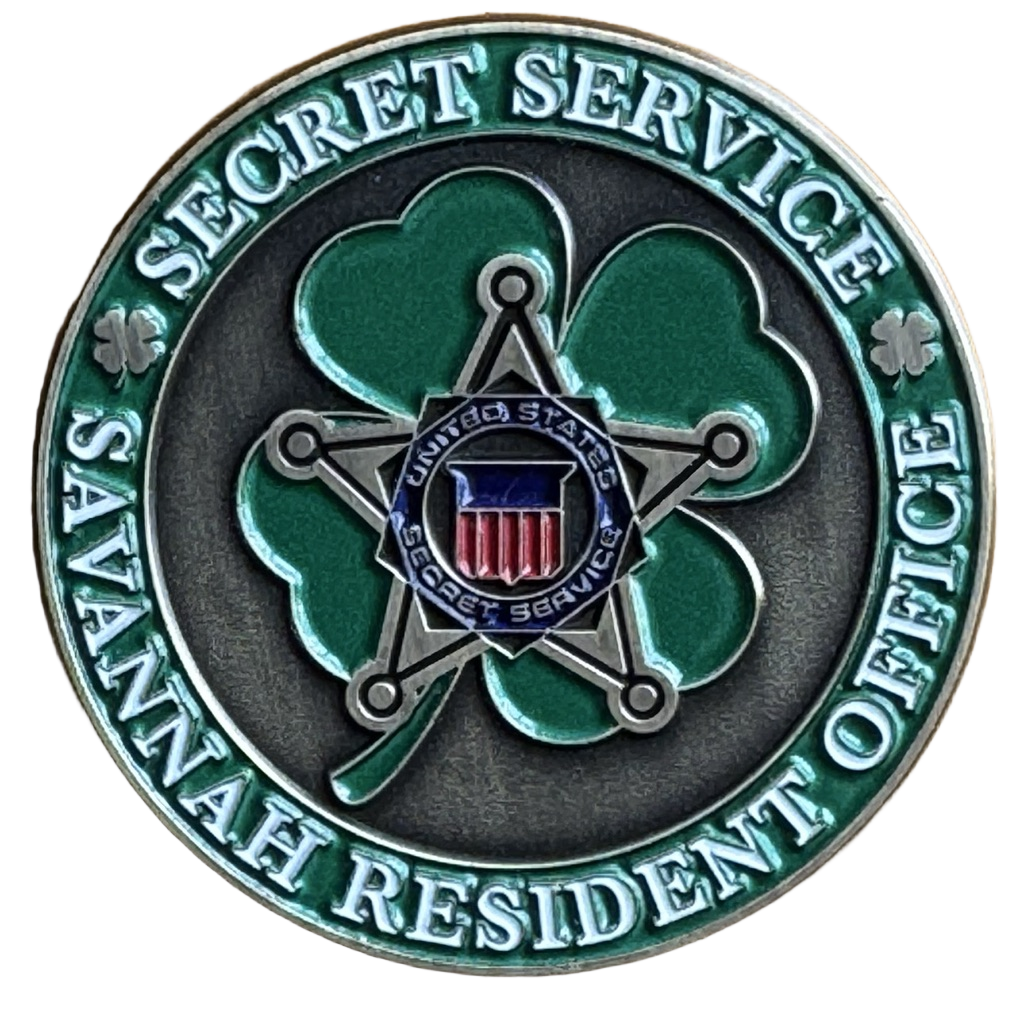 USSS - Savannah Resident Office - St. Patrick’s Day Anniversary — back