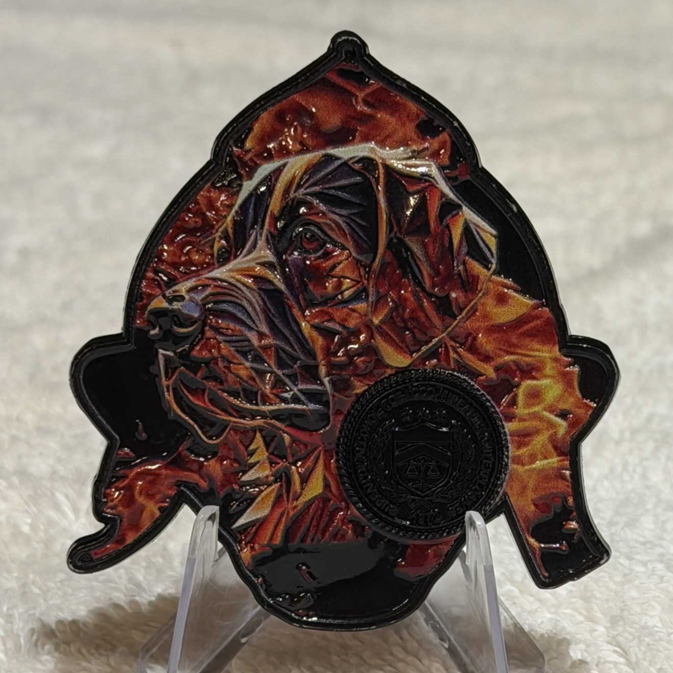 ATF ADC Black Lab Mack — back