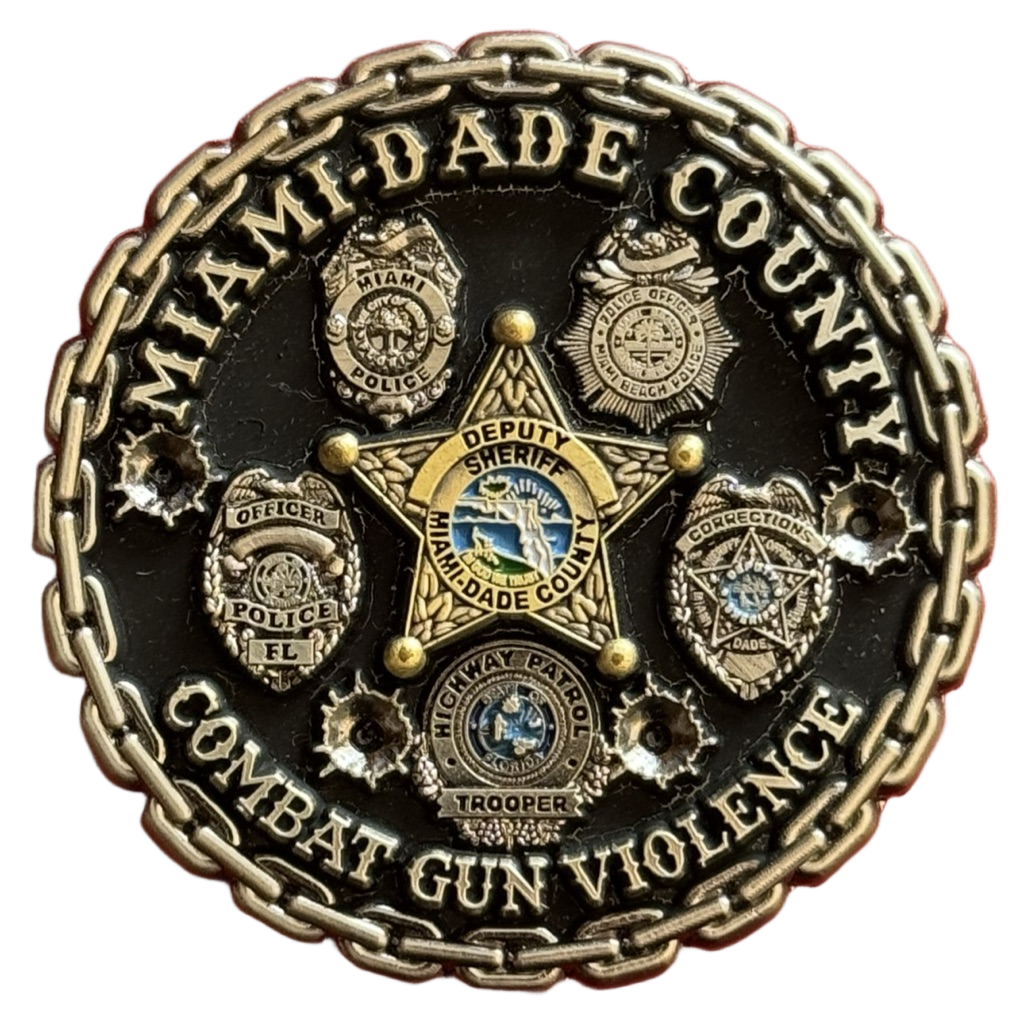 Miami-Dade County Combat Gun Violence Operation Summer Heat 2021 Florida — front