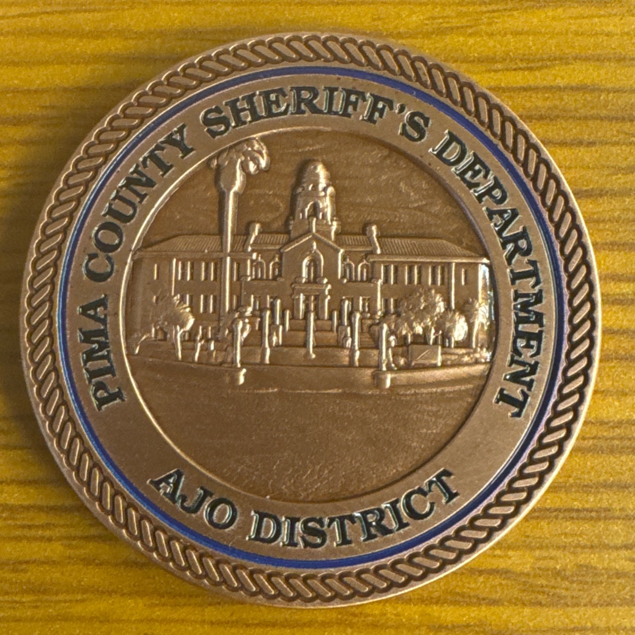 Pima County Sheriff’s Department Ajo District — back